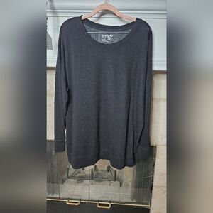 Terra & Sky Charcoal Long Sleeve Top